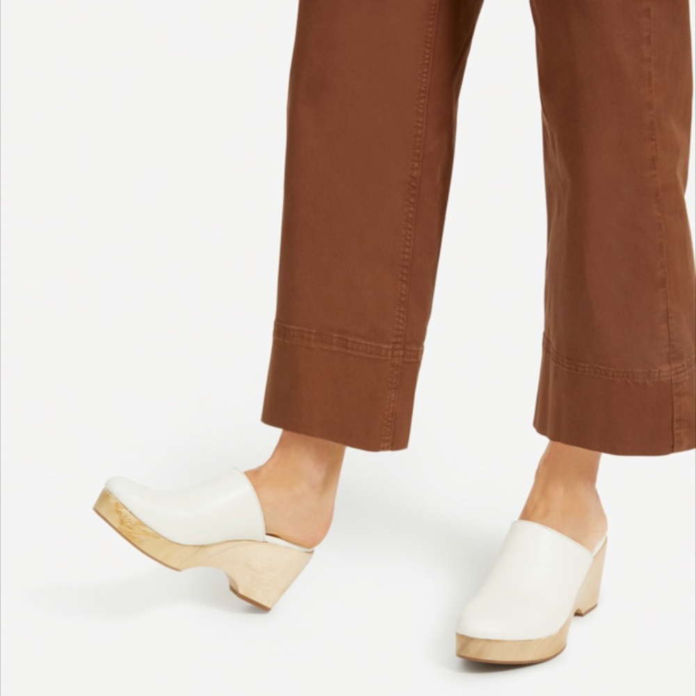 Everlane The Clog in Bone NEVER WORN NEW IN BOX